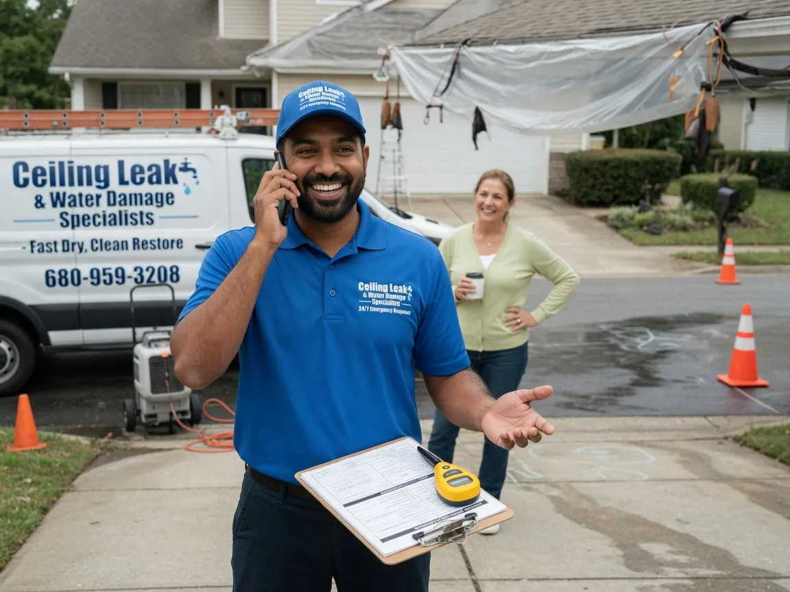 Ceiling Leak Cleanup Tichnor, AR FAQs